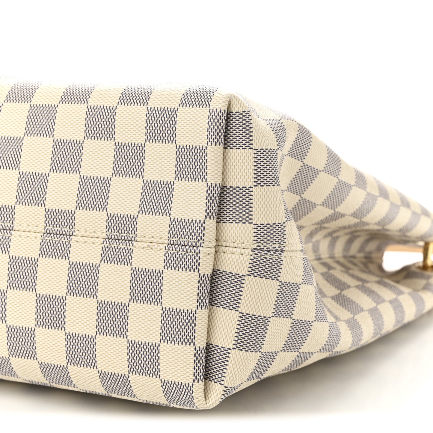 Damier Azur Graceful MM Rose Ballerine