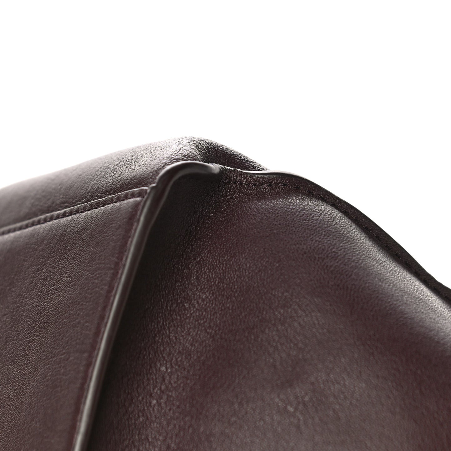 Smooth Calfskin Small Big Bag Burgundy