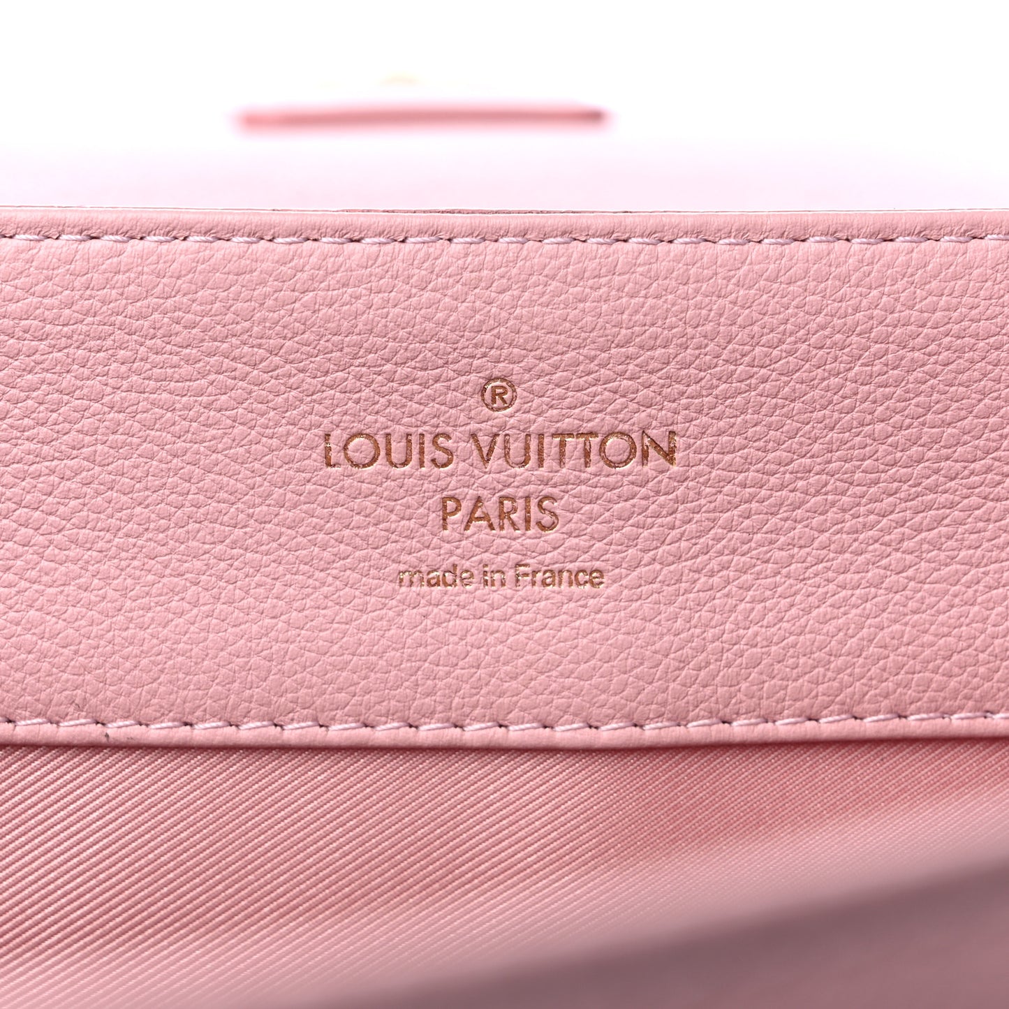 Calfskin Snakeskin Lockme MM Rose Ballerine
