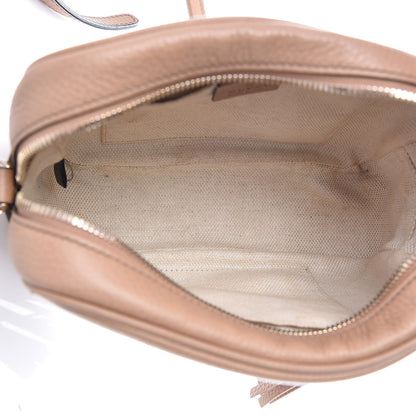 Gucci Pebbled Calfskin Small Soho Disco Bag Camelia 5 of 12