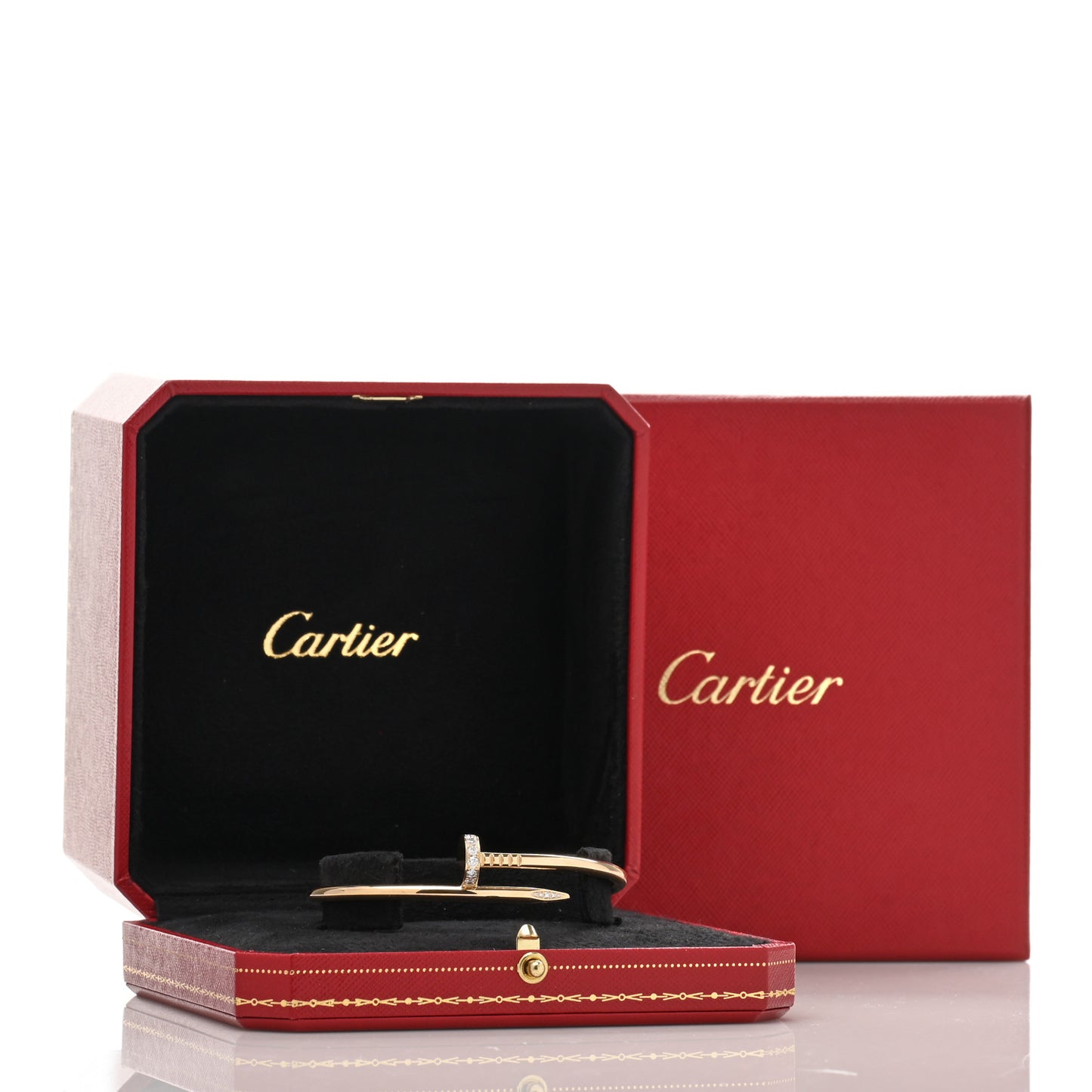 18K Yellow Gold Diamond Juste Un Clou Bracelet 18