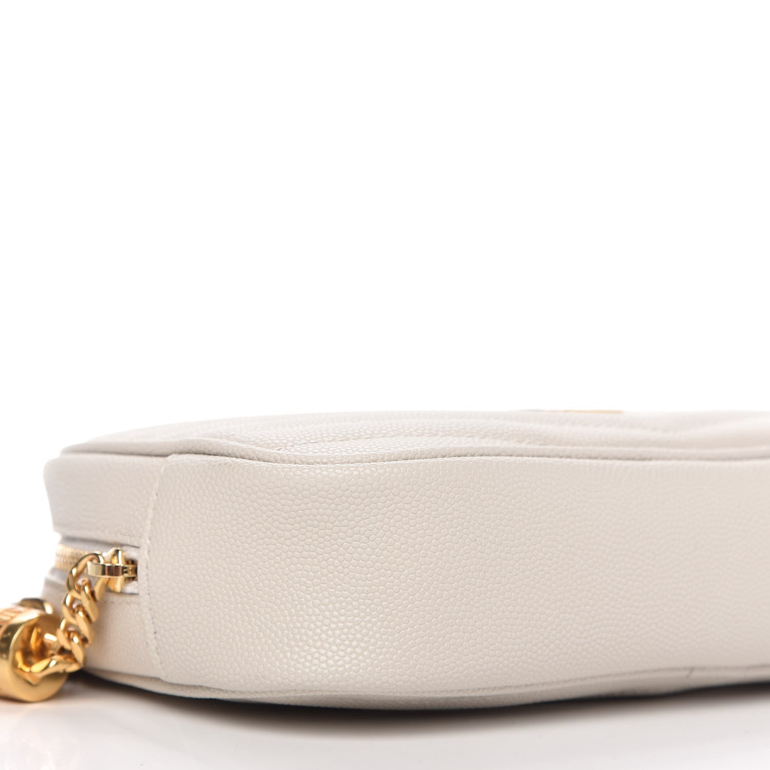 Saint Laurent Grain De Poudre Matelasse Monogram Mini Lou Camera Bag Crema Soft 6 of 11