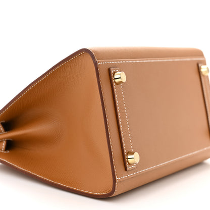 Hermes Epsom Birkin Sellier 25 Gold 9 of 11