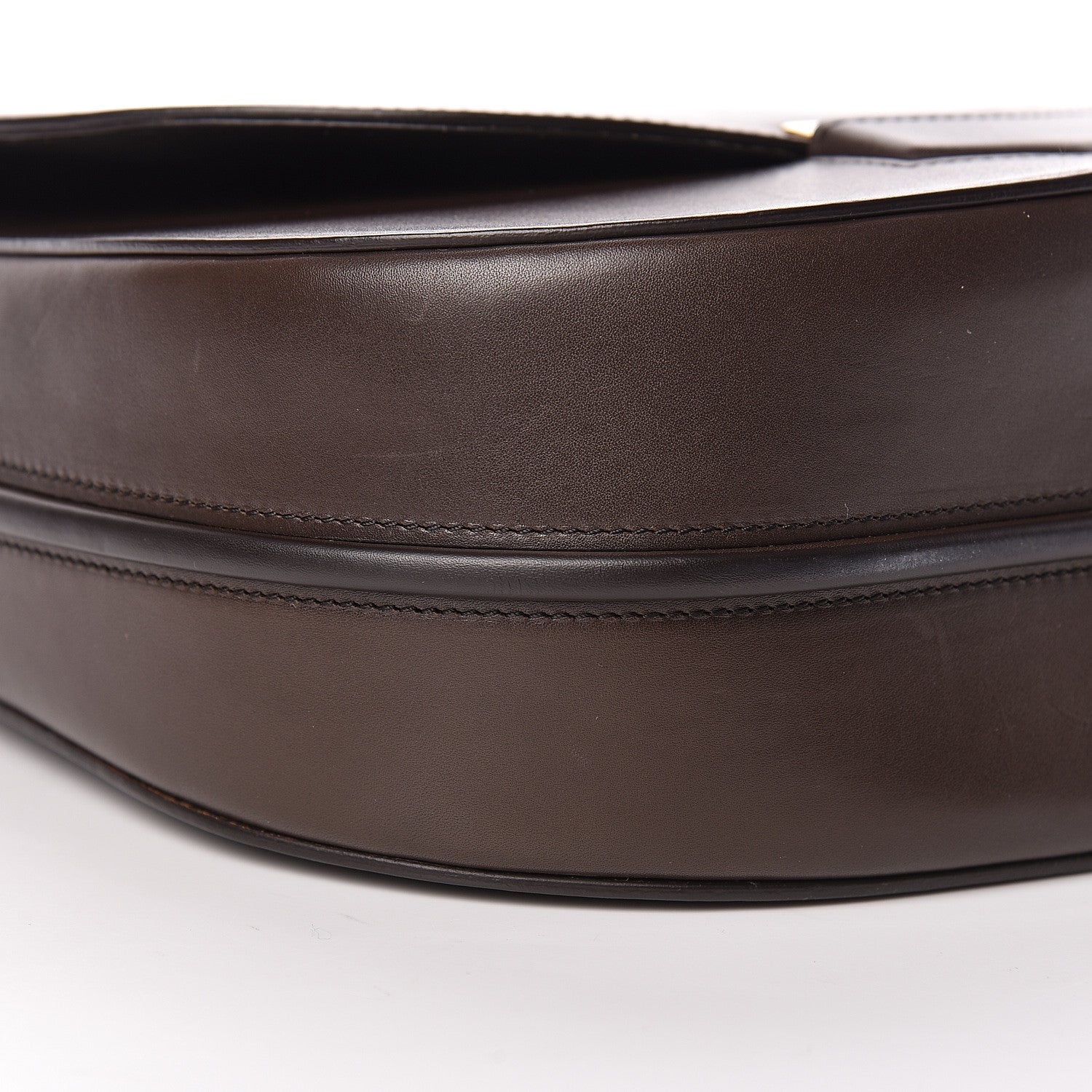 Celine Supersoft Calfskin Medium Trotteur Wood 10 of 18