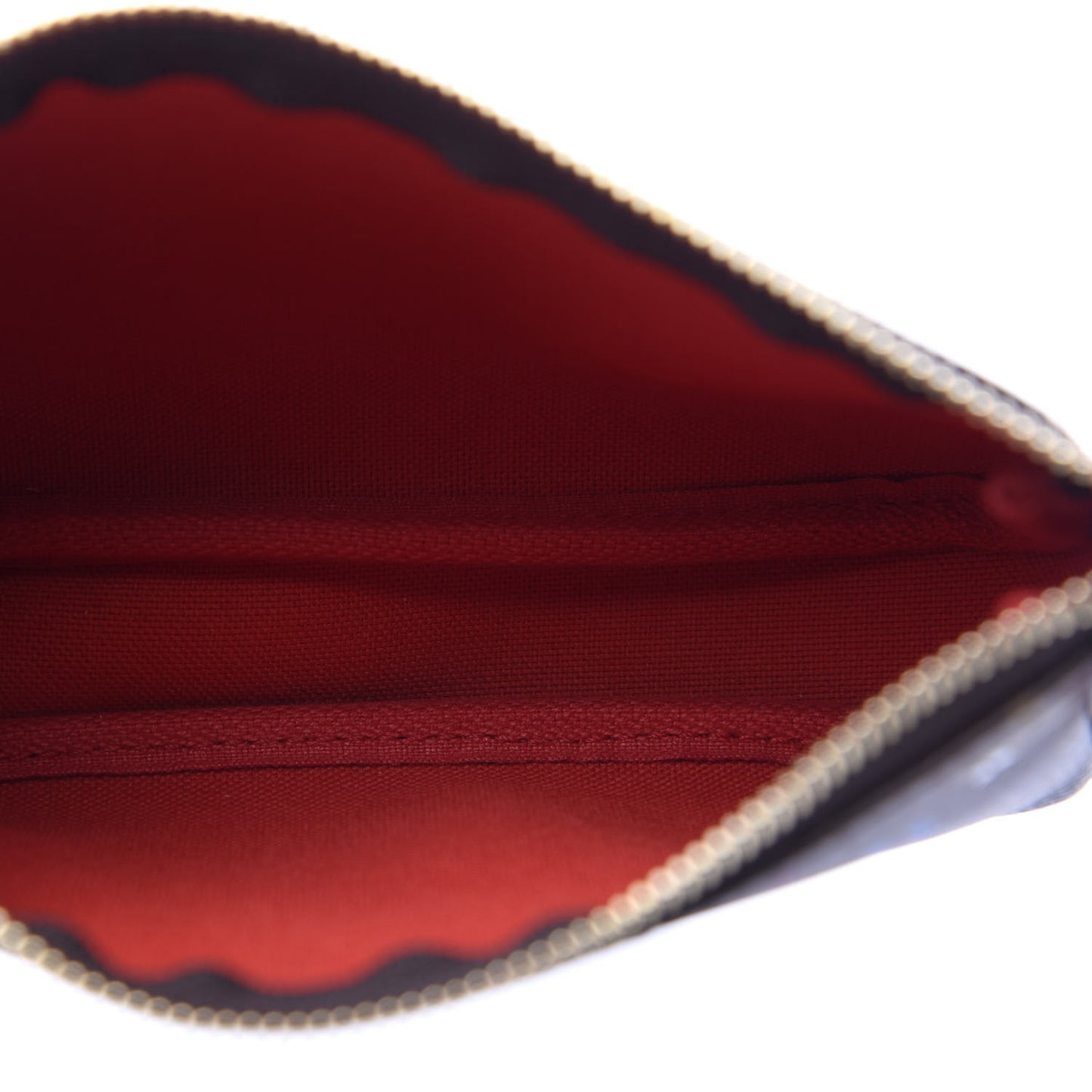 Monogram 2020 Christmas Animation Bumper Cars Mini Pochette Accessories Coquelicot