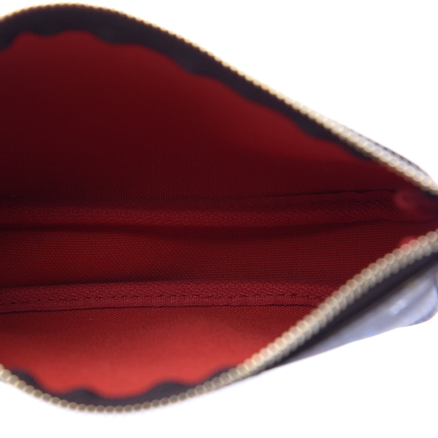 Louis Vuitton Monogram 2020 Christmas Animation Bumper Cars Mini Pochette Accessories Coquelicot 5 of 7