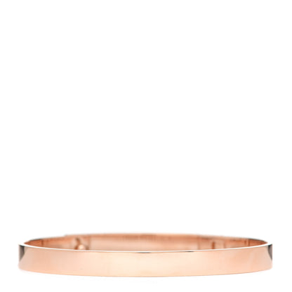 Hermes 18K Rose Gold Diamond PM Collier De Chien Bracelet ST 3 of 5