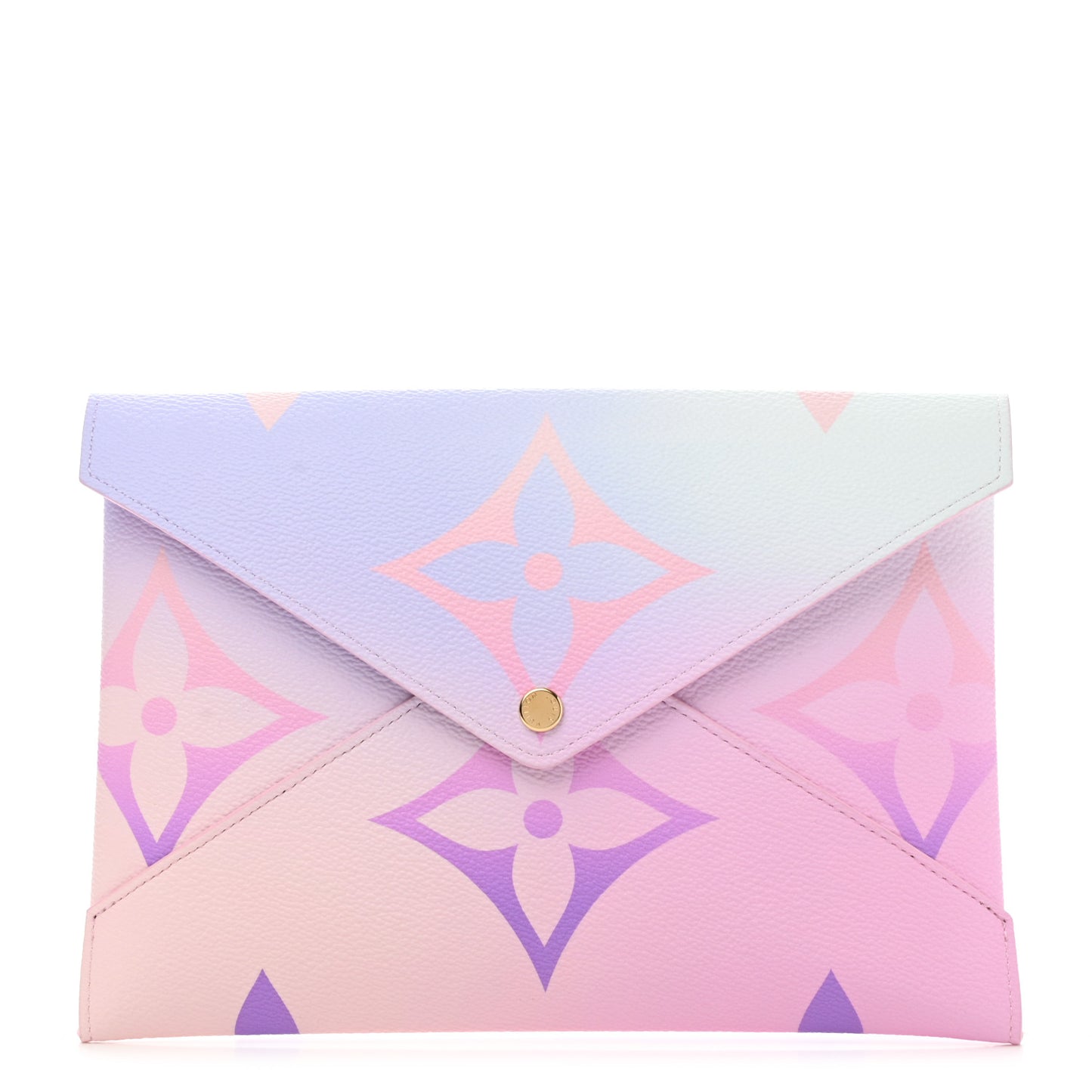 Monogram Giant Spring In The City Kirigami Pochette Set Sunrise Pastel Sunset Kaki