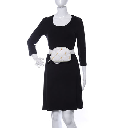 Chloe Smooth Calfskin Little Horses Embroidered Signature Belt Bag Brilliant White 2 of 9
