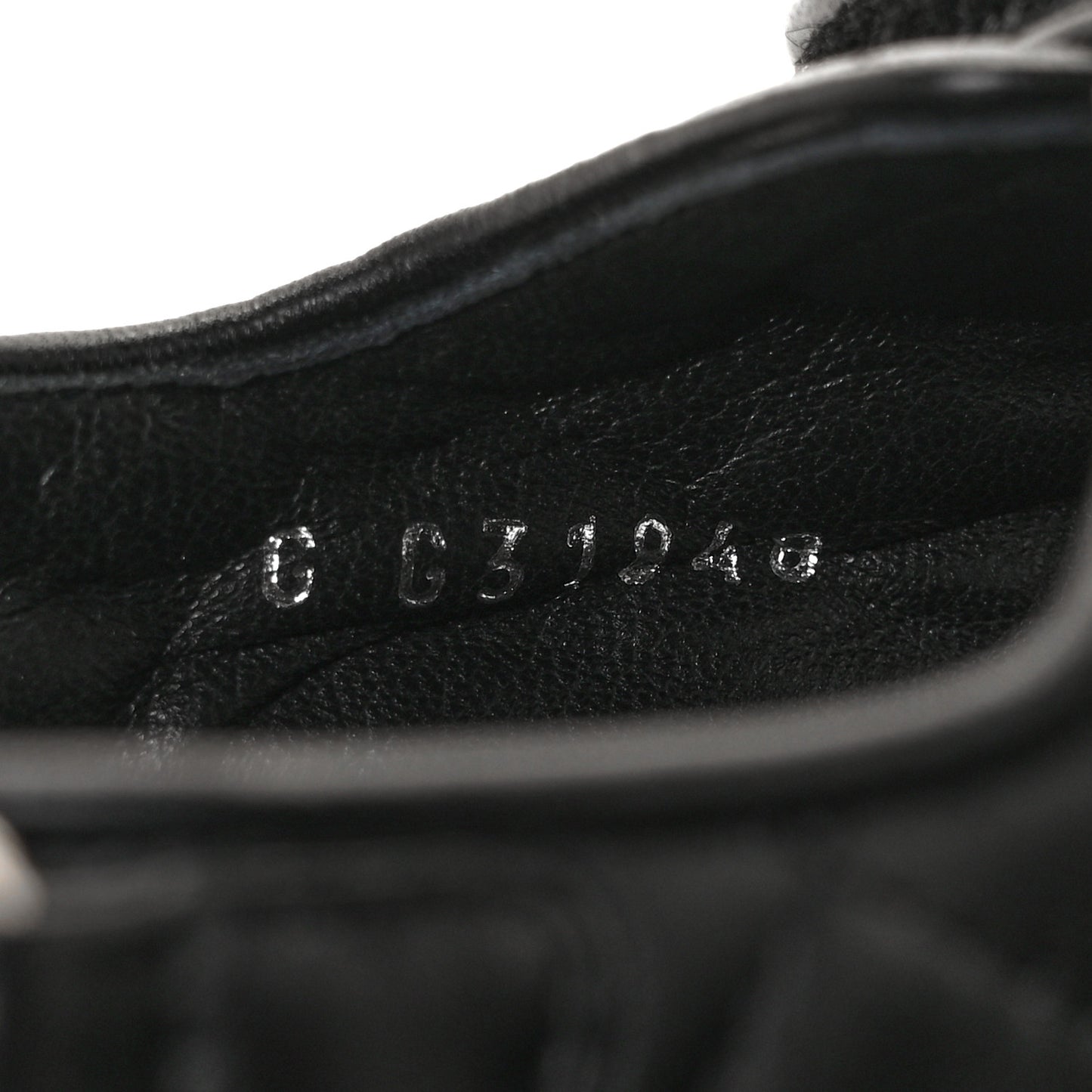 Grained Calfskin Velcro Dad Sandals 39 Black