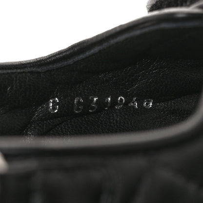 Chanel Grained Calfskin Velcro Dad Sandals 39 Black 7 of 8