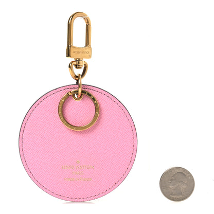 Louis Vuitton Monogram 2022 Christmas Animation Paris Bag Charm Key Ring Pink 2 of 5