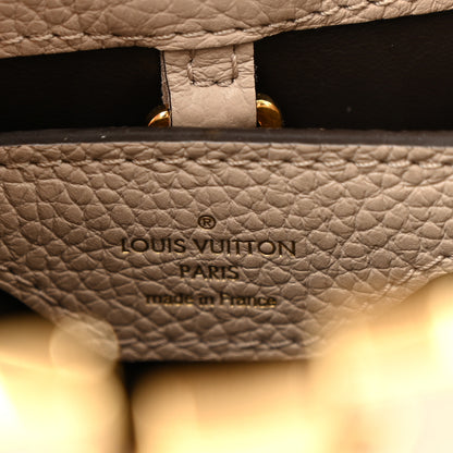 Louis Vuitton Taurillon Capucines BB Galet 7 of 11