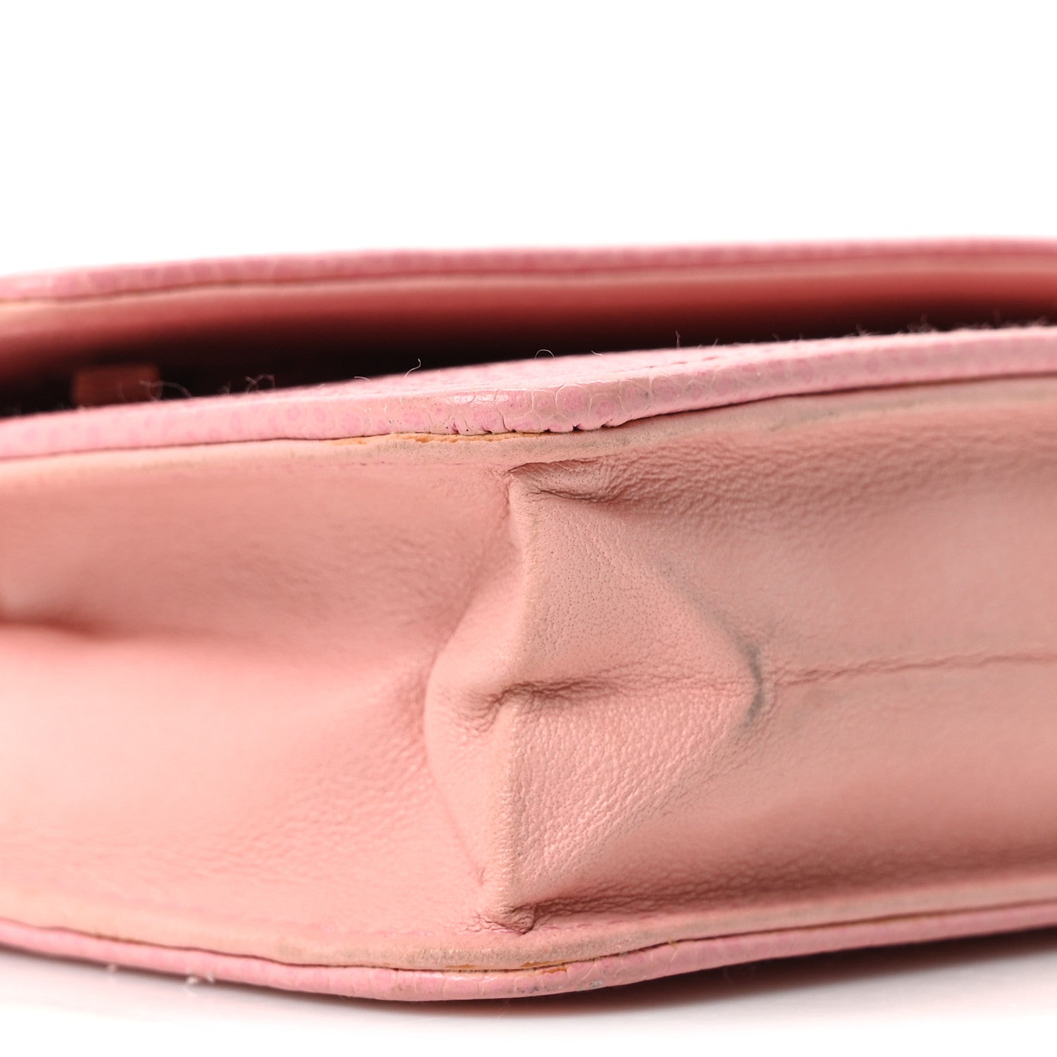 Chanel Caviar Timeless CC Wallet on Chain WOC Pink 9 of 10