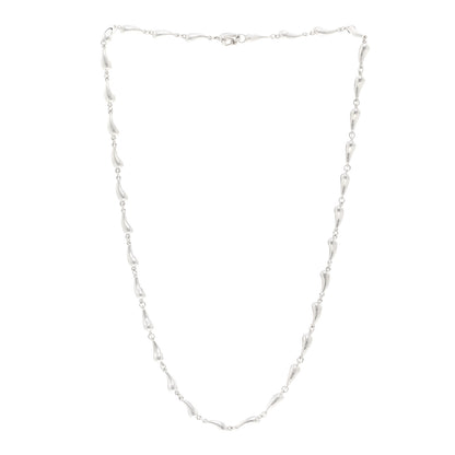 Tiffany Sterling Silver Elsa Peretti Teardrop Pendant Necklace 3 of 4
