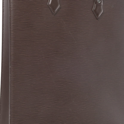 Louis Vuitton Epi Sac Plat GM Moka 7 of 7