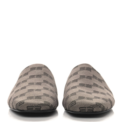 Balenciaga Jacquard BB Monogram Mens Cosy Mules 43 Dark Mink Grey Dark Brown 3 of 10