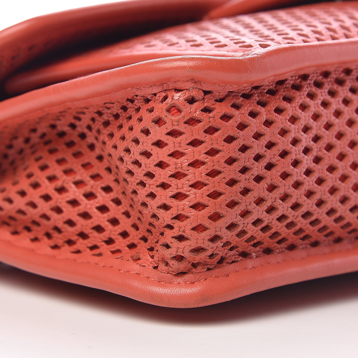 Chanel Perforated Calfskin Small Up In The Air Flap Red 9 of 14