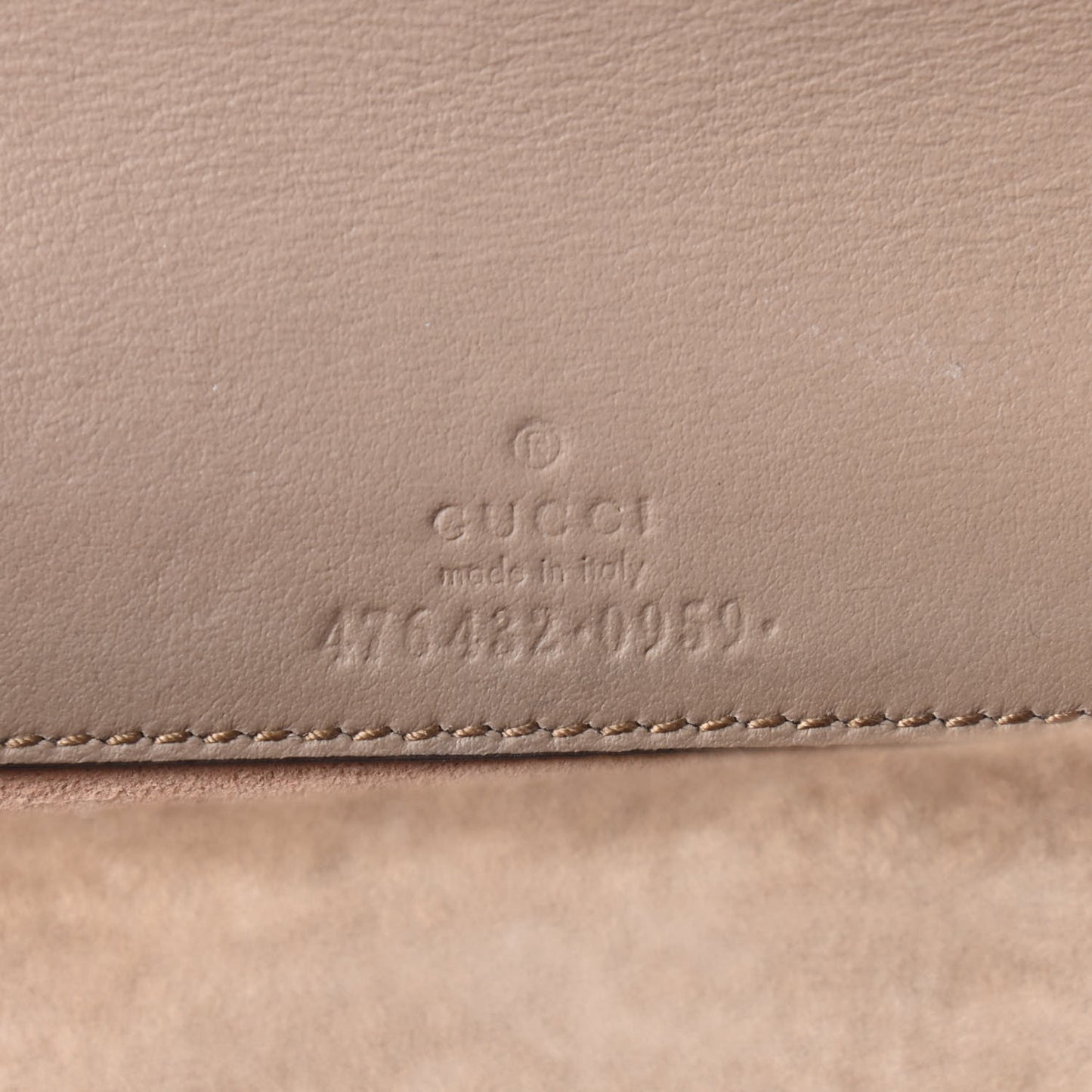 GG Supreme Monogram Super Mini Dionysus Shoulder Bag Taupe