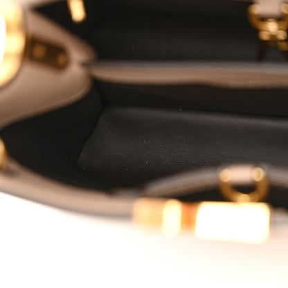 Louis Vuitton Taurillon Capucines BB Galet 11 of 11
