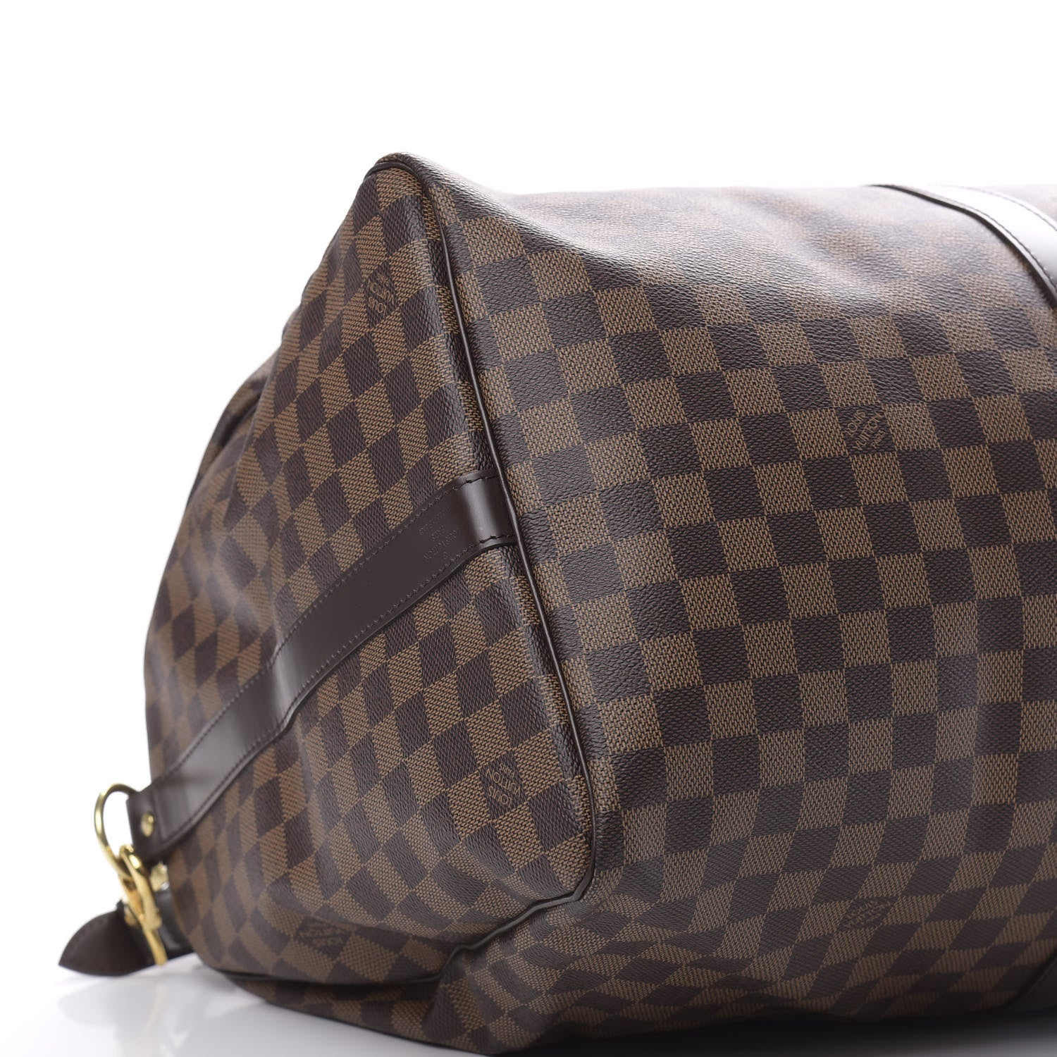 Louis Vuitton Damier Ebene Keepall Bandouliere 55 8 of 10