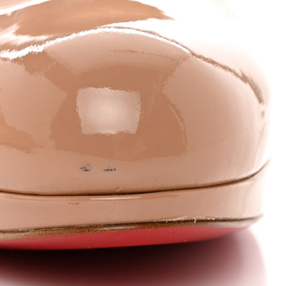 Christian Louboutin Patent New Simple 120 Pumps 37.5 Nude 8 of 10