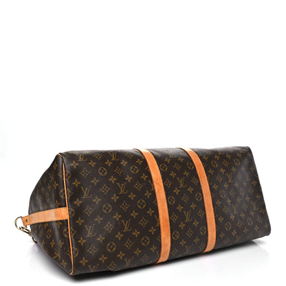Louis Vuitton Monogram Keepall Bandouliere 55 3 of 13