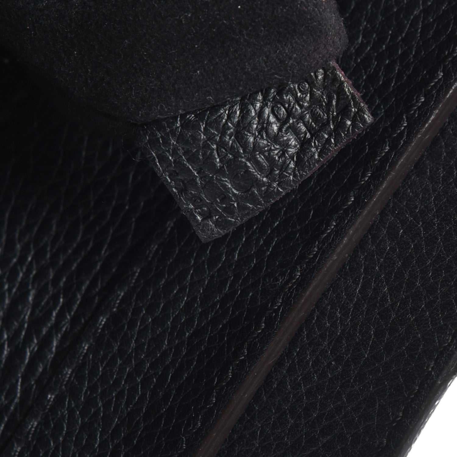 Celine Drummed Calfskin Mini Luggage Black 8 of 14