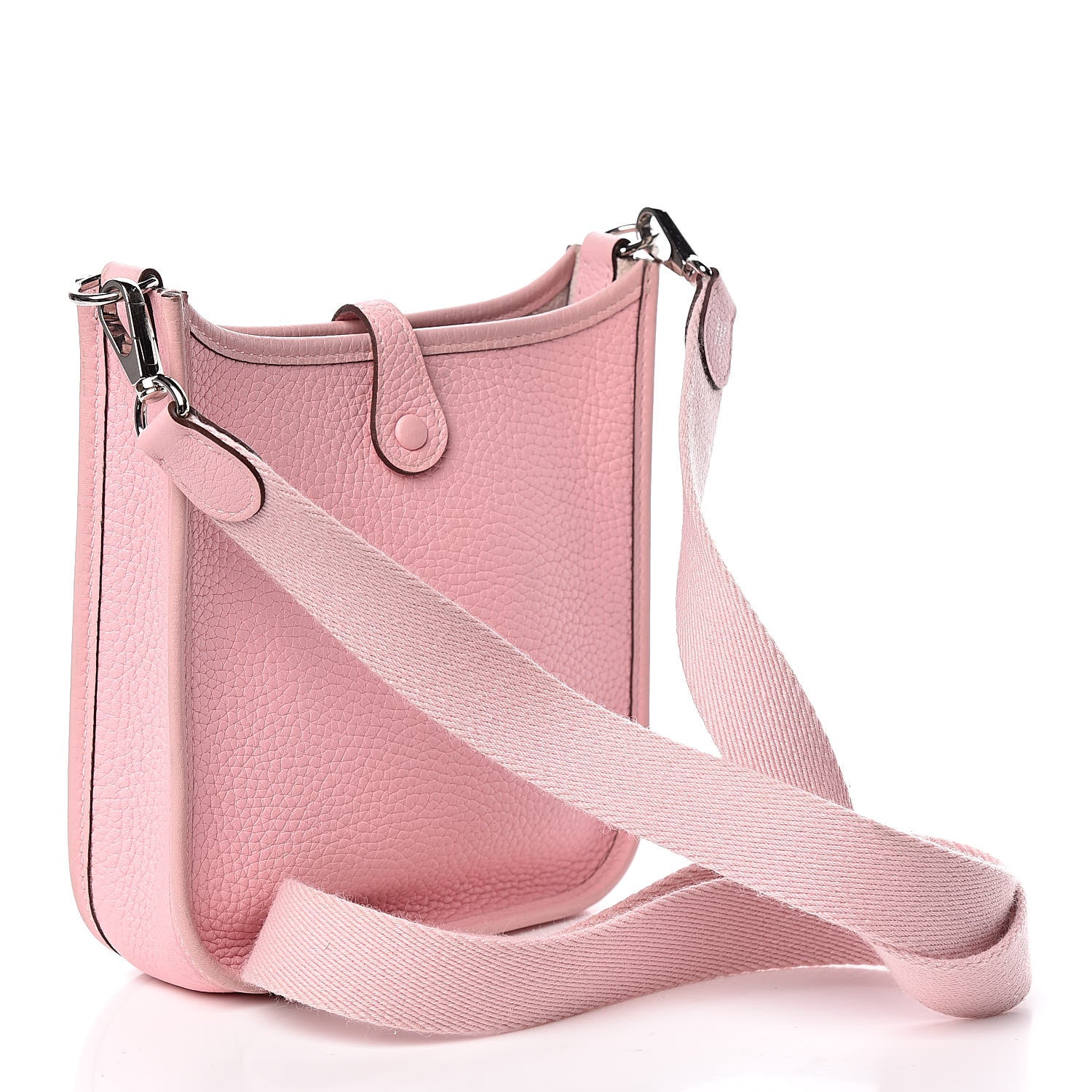 Hermes Taurillon Clemence Evelyne TPM Rose Sakura 3 of 12