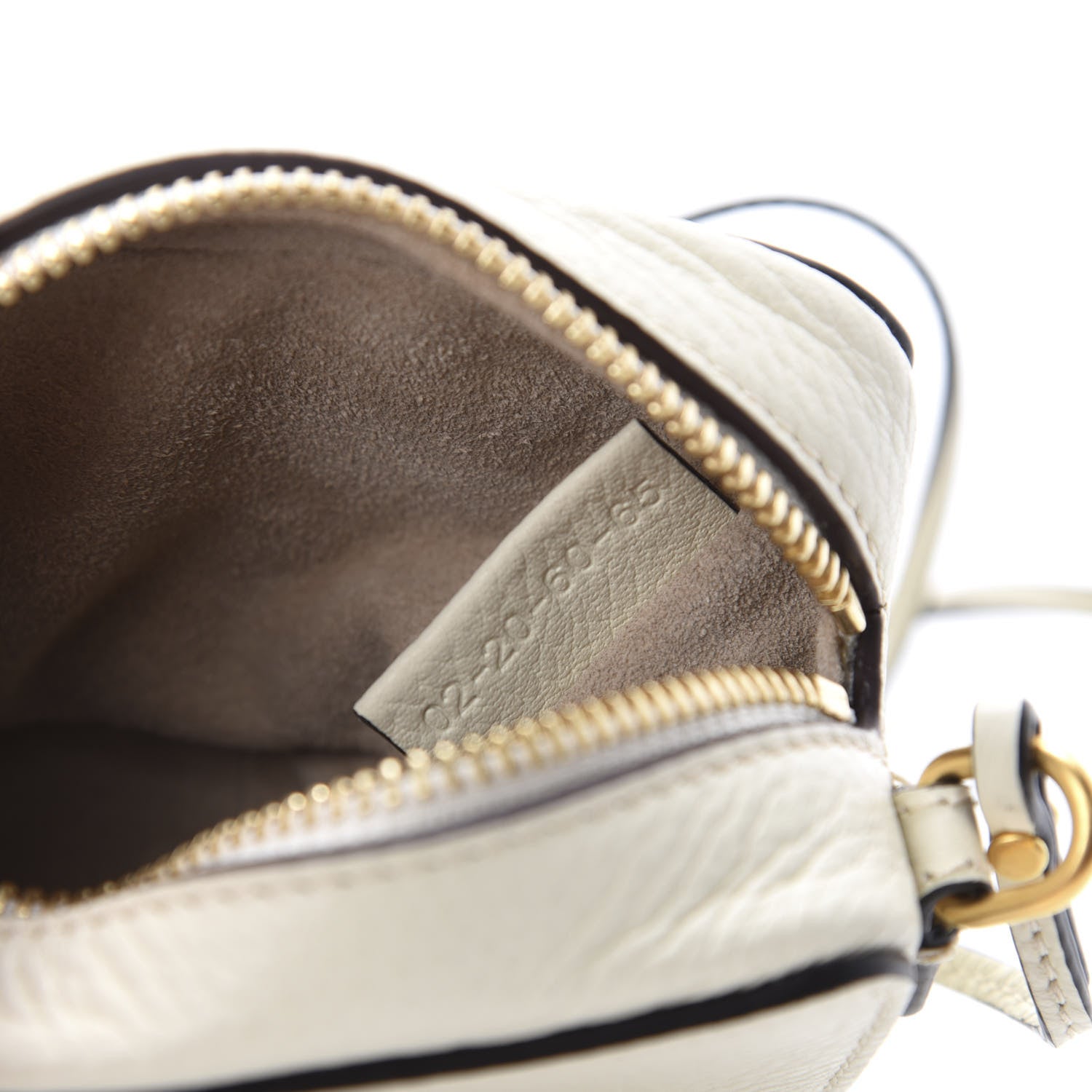 Chloe Calfskin Mini Marcie Crossbody Bag Natural White 10 of 12