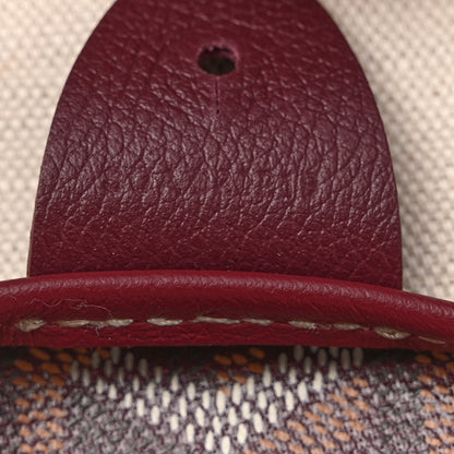 Goyard Goyardine Artois MM Burgundy 7 of 10