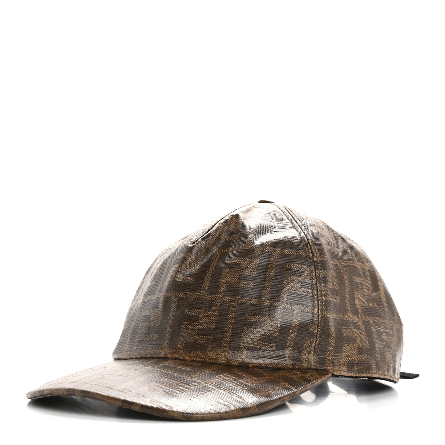 Glazed Fabric FF Baseball Hat Tobacco