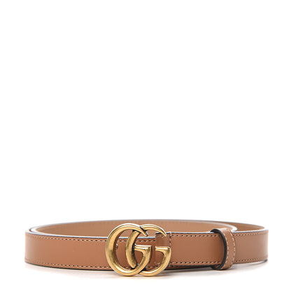 Gucci Calfskin Double G 20mm Belt 90 36 Porcelain Rose 1 of 6