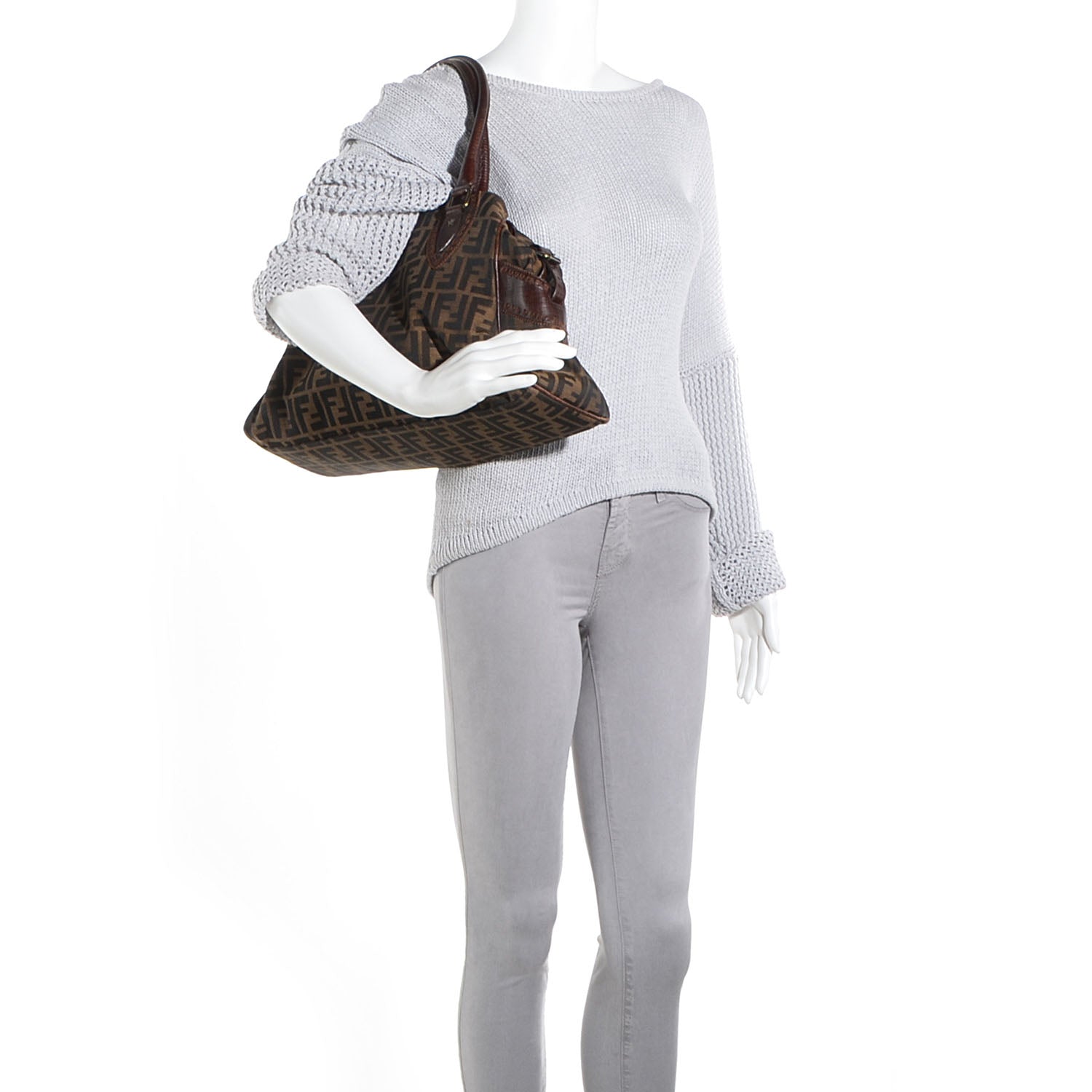 Fendi Zucca Bag De Jour Tobacco 2 of 9