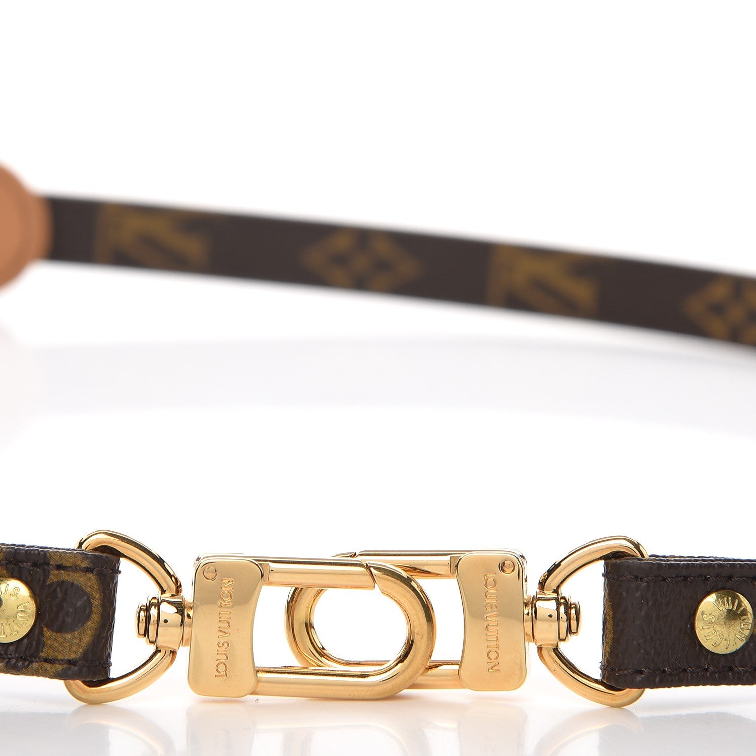 Louis Vuitton Monogram 16mm Adjustable Shoulder Strap 2 of 2