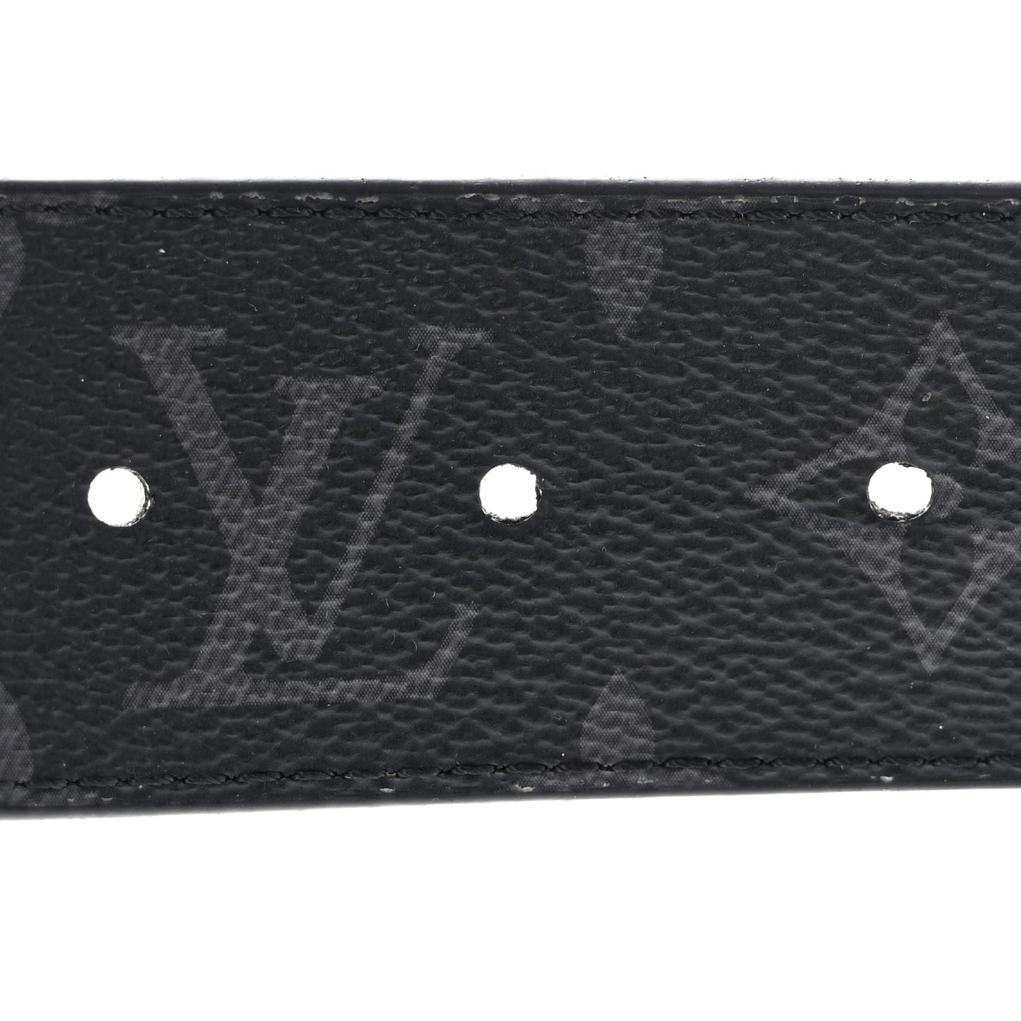 Monogram Eclipse Taigarama 40mm LV Initiales Reversible Belt 90 36 Black