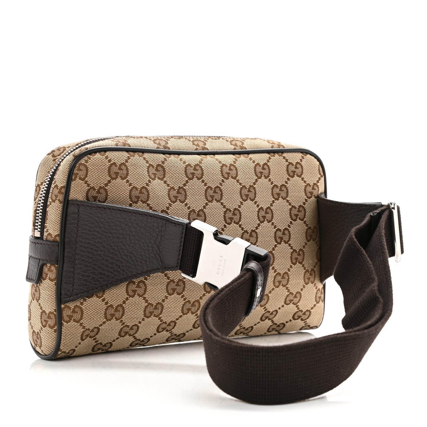 Monogram Belt Bag Dark Brown