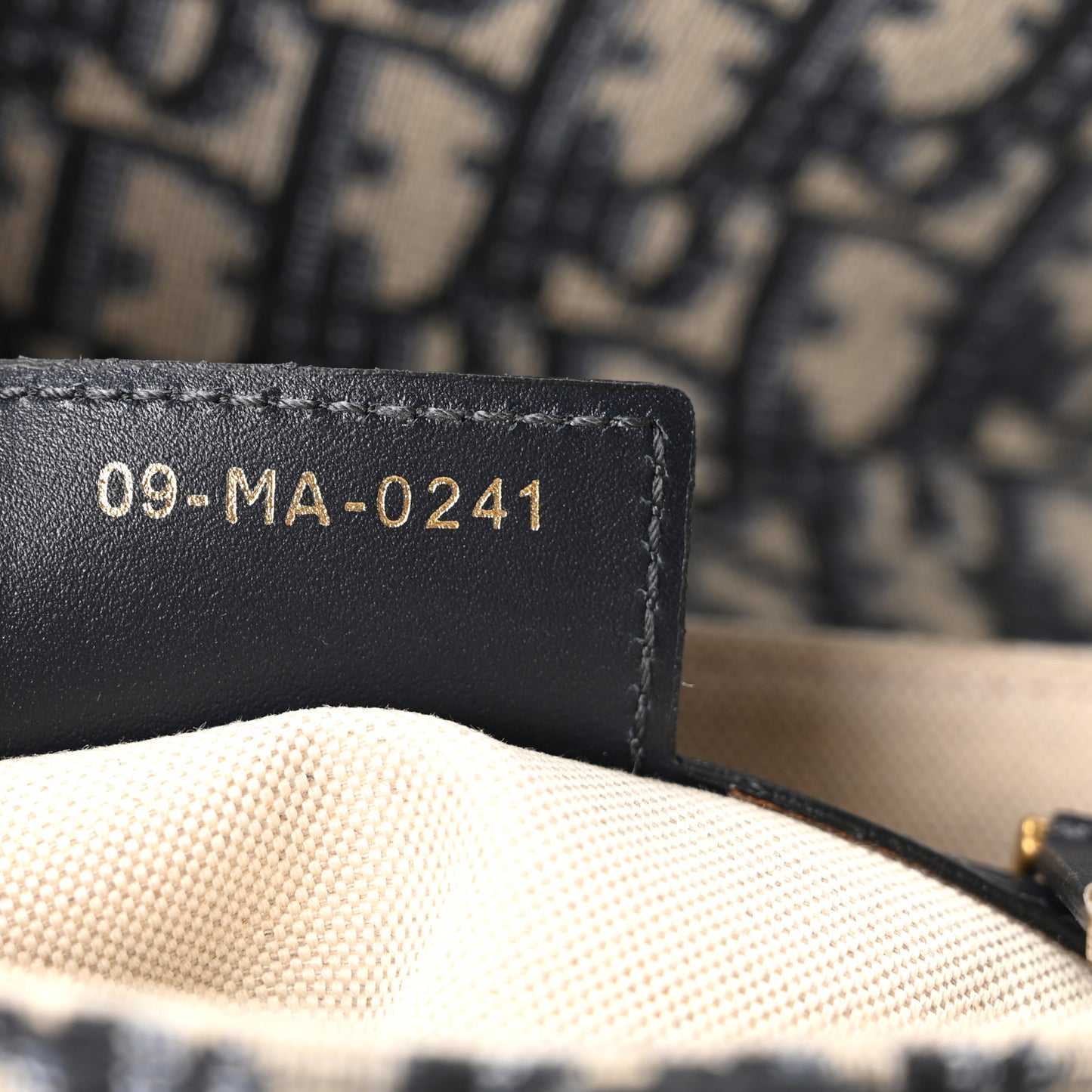 Oblique Saddle Bag Blue