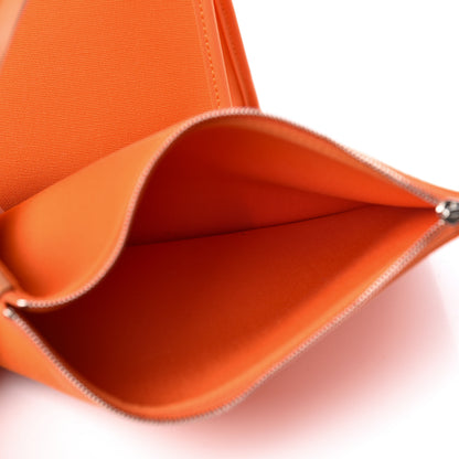 Hermes Vache Hunter Toile Herbag Zip 31 PM Orange 7 of 15