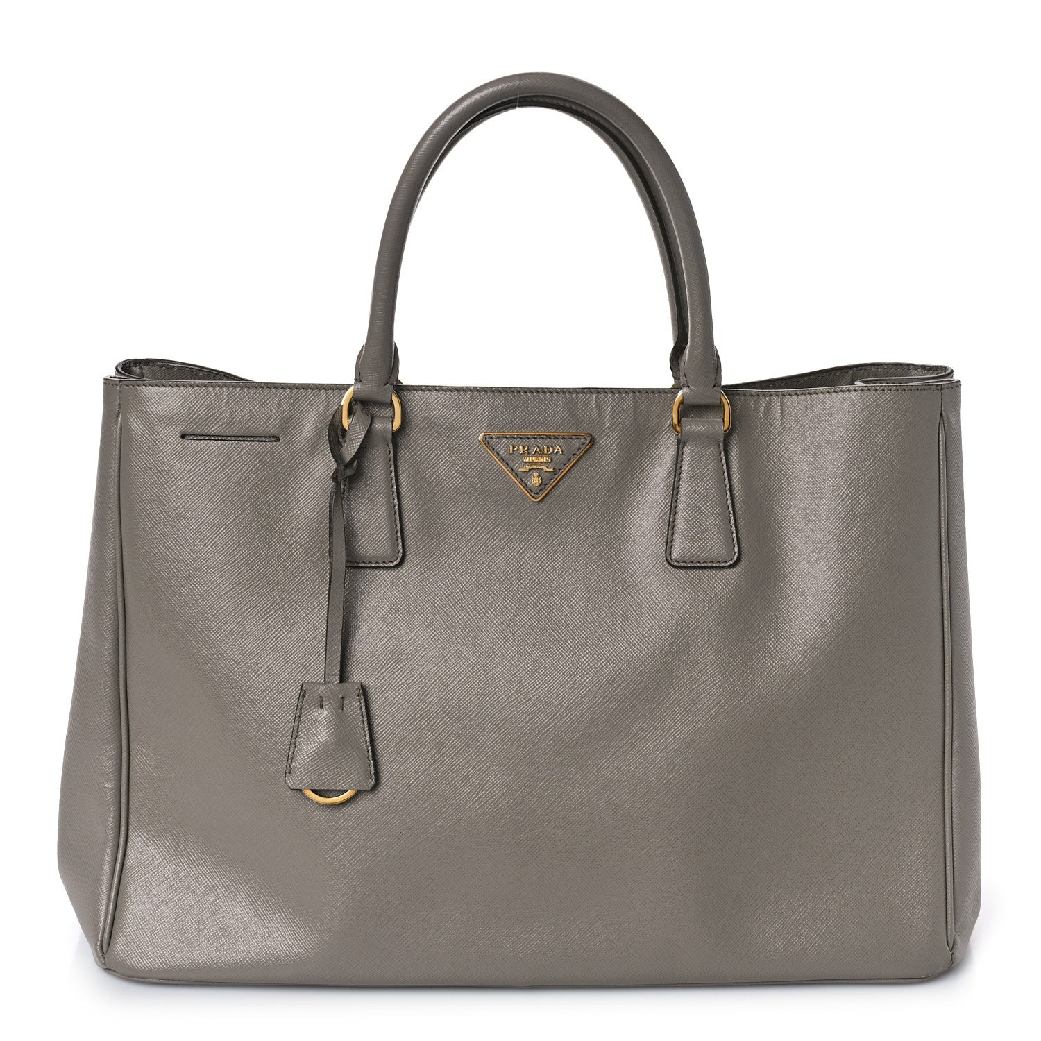 Prada Saffiano Lux Large Tote Argilla 1 of 8