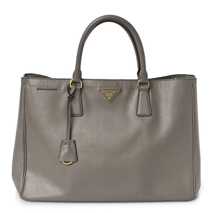 Prada Saffiano Lux Large Tote Argilla 1 of 8