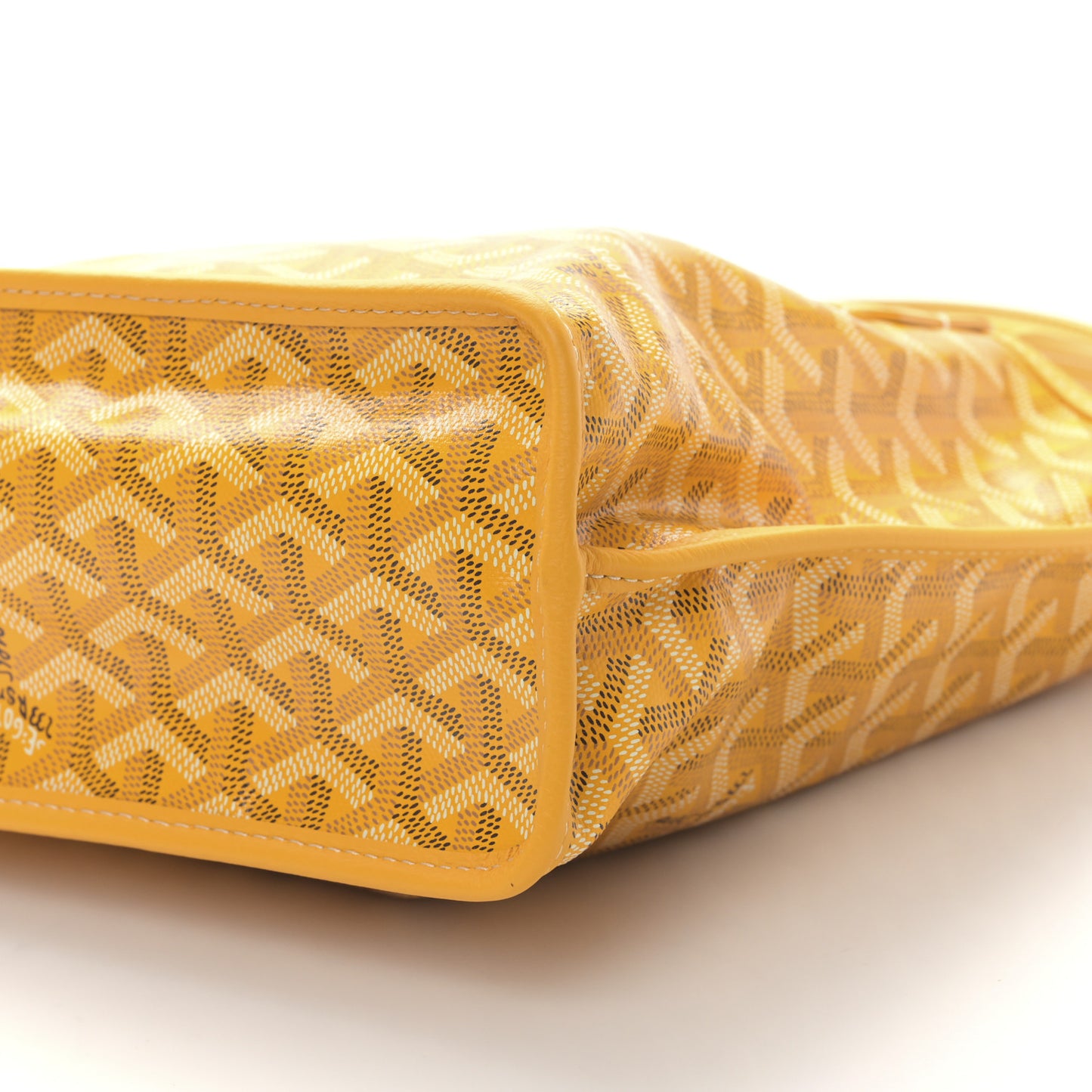 Goyardine Reversible Mini Anjou Yellow