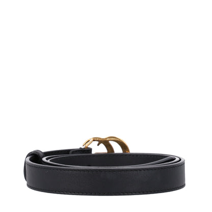 Gucci Calfskin Double G 20mm Belt 75 30 Black 2 of 5
