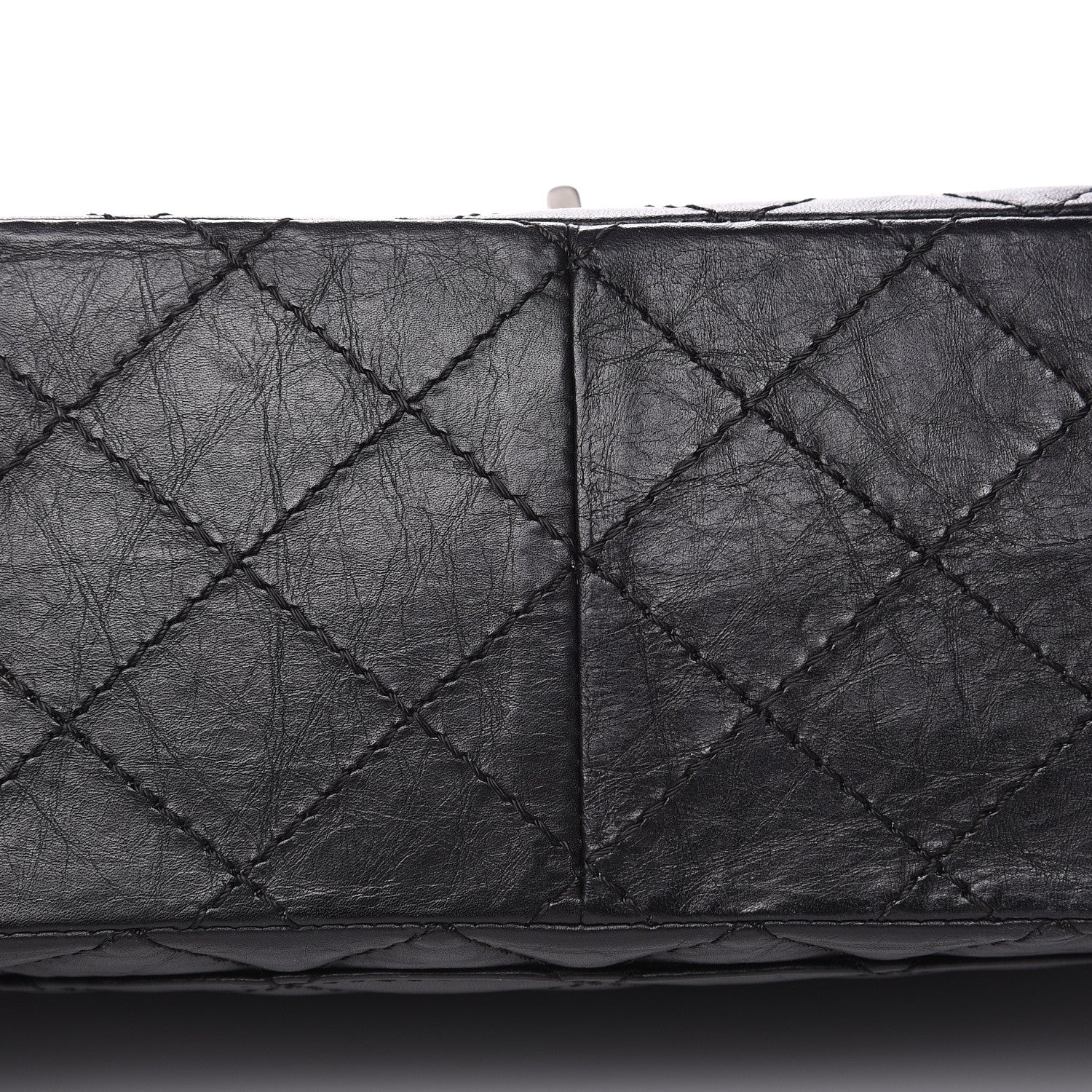 Chanel Aged Calfskin Quilted 2.55 Reissue 226 Flap Black 12 of 12