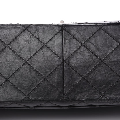 Chanel Aged Calfskin Quilted 2.55 Reissue 226 Flap Black 12 of 12