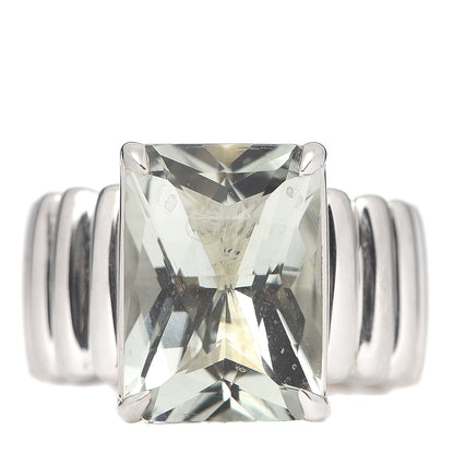 John Hardy Sterling Silver Prasiolite Ring 55 7.25 1 of 5