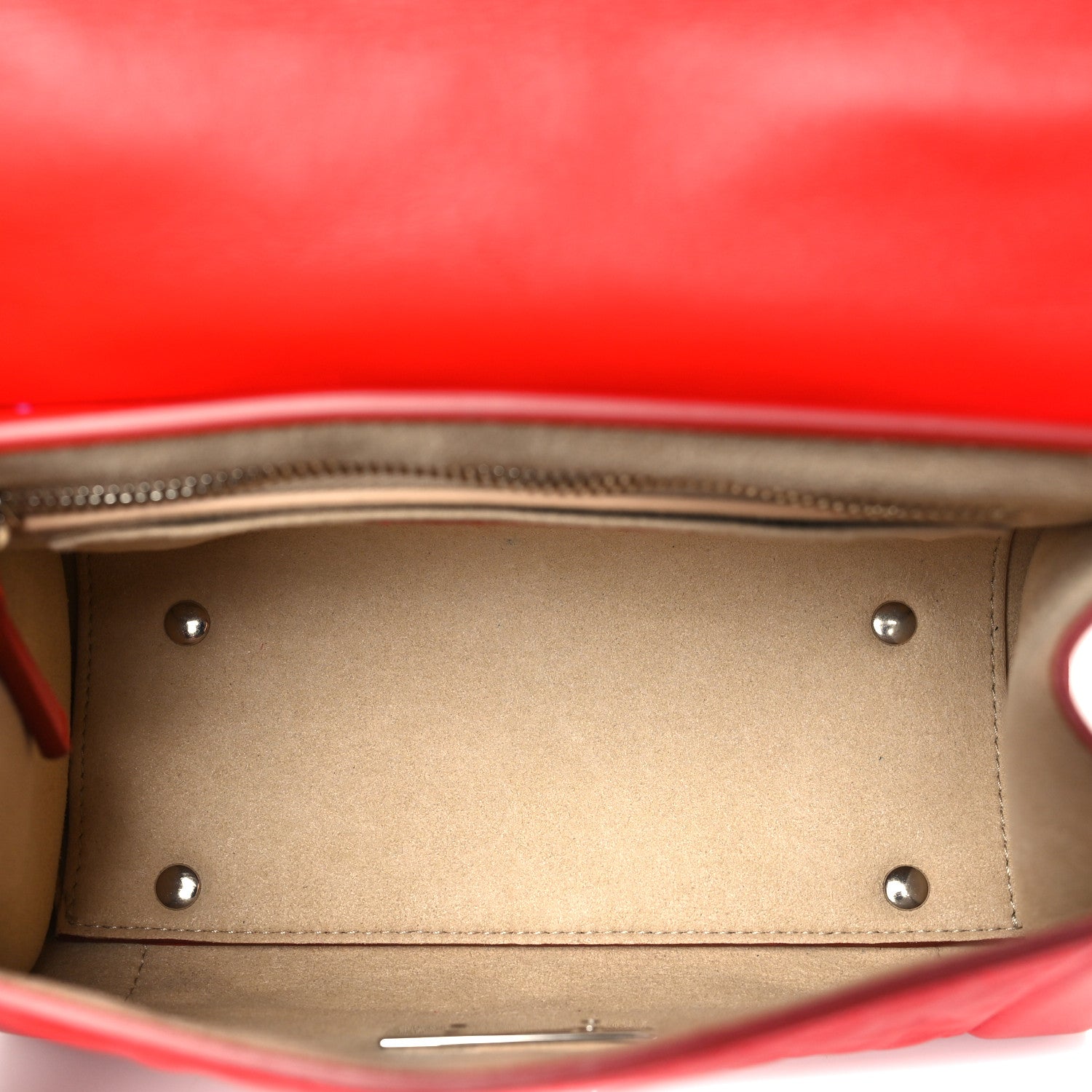 Givenchy Calfskin Star Quilted Mini Shark Lock Satchel Medium Red 5 of 9