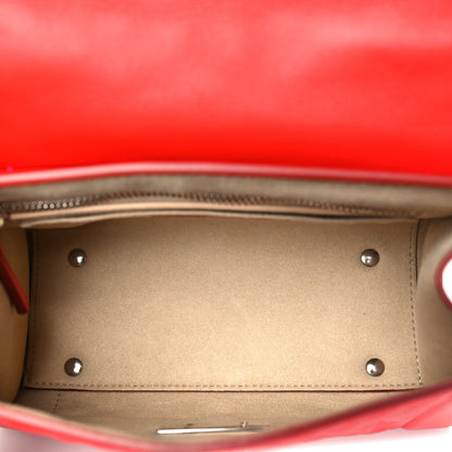 Givenchy Calfskin Star Quilted Mini Shark Lock Satchel Medium Red 5 of 9