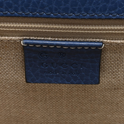 Gucci Dollar Calfskin Interlocking G Shoulder Bag Caspian 6 of 10