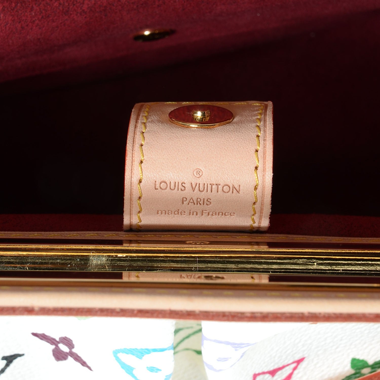 Lanvin LOUIS VUITTON Monogram Multicolor Judy MM White 6 of 7